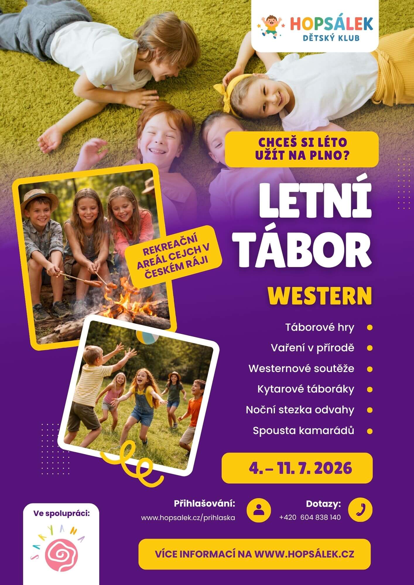 Letní westernový tábor
