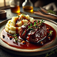francouzské menu